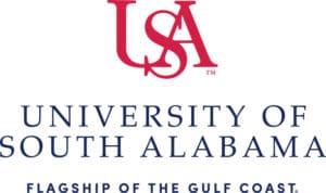University of South Alabama logo — Region 7 STEM Ecosystem stakeholder